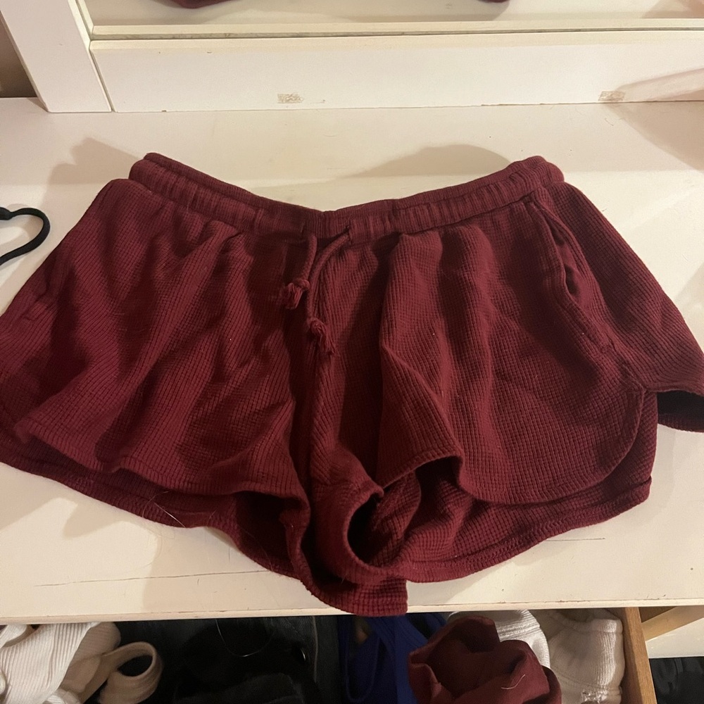 brandy waffle shorts